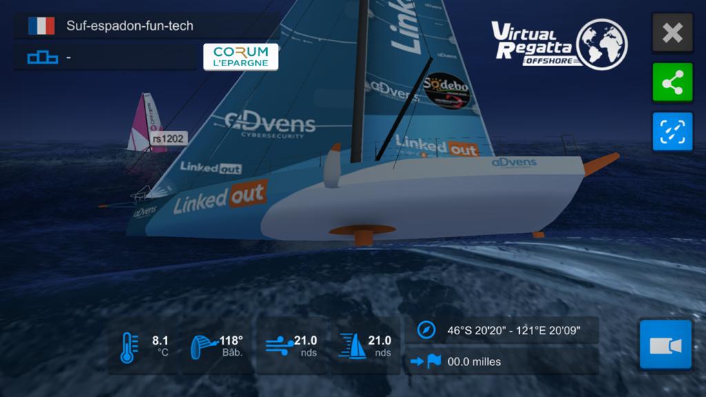 Suf Espadon Fun Tech : le voilier des scouts classé dans les 1% à la Virtual Regatta